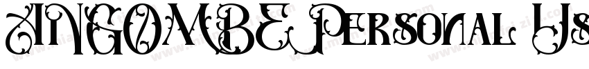 ANGOMBE Personal Use字体转换